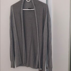 Grey cardigan